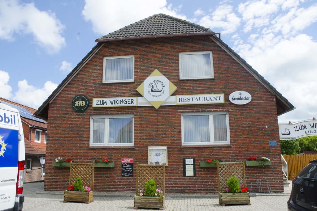 Hotel Zum Wikinger Neßmersiel Exteriér fotografie
